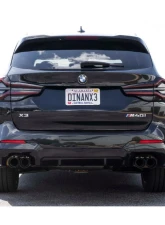Dinan Freeflow Catback Exhaust Black BMW X3 M40i | X4 M40i 2018-2025                                     - D660-0099-BLK - Image 5