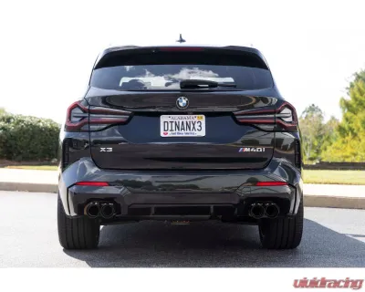 Dinan Freeflow Catback Exhaust Black BMW X3 M40i | X4 M40i 2018-2025 - D660-0099-BLK