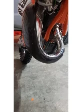 P3 Carbon Fiber Pipe Guard KTM 85 SX 2018-2024                                     - 101032 - Image 2