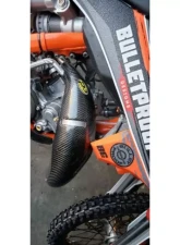 P3 Carbon Fiber Pipe Guard KTM 85 SX 2018-2024                                     - 101032 - Image 3