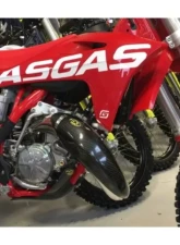 P3 Carbon Fiber Pipe Guard GasGas | Husqvarna TC 125 | TE 150 | KTM 125 SX | 150 SX 2019-2023                                     - 101049 - Image 3