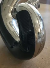 P3 Carbon Fiber Pipe Guard Husqvarna | KTM 250 | 300 2017-2019                                     - 101066-PC - Image 2