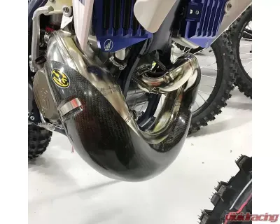 P3 Carbon Fiber Pipe Guard GasGas | Husqvarna TC 250 | TX 300 | KTM 250 | 300 2019-2023 - 101067