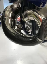 P3 Carbon Fiber Pipe Guard GasGas | Husqvarna TC 250 | TX 300 | KTM 250 | 300 2019-2023                                     - 101067 - Image 4