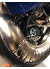 P3 Carbon Fiber Pipe Guard Husqvarna TC | TE | TX | KTM 250 | 300 2019-2023                                     - 101069 - Image 4