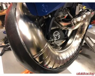 P3 Carbon Fiber Pipe Guard Husqvarna TC | TE | TX | KTM 250 | 300 2019-2023 - 101069