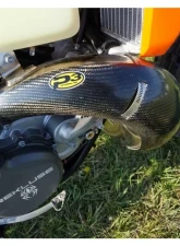 P3 Carbon Fiber Pipe Guard Husqvarna TE 250i | 300i 2020-2023                                     - 101070 - Image 6