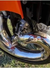 P3 Carbon Fiber Pipe Guard Husqvarna TE 250i | 300i 2020-2023                                     - 101070 - Image 2