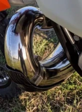 P3 Carbon Fiber Pipe Guard Husqvarna TE 250i | 300i 2020-2023                                     - 101070 - Image 4