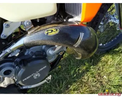 P3 Carbon Fiber Pipe Guard Husqvarna TE 250i | 300i 2020-2023 - 101070