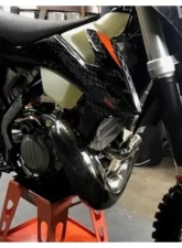 P3 Carbon Max Coverage Pipe Guard GasGas | Husqvarna | KTM 2020-2023                                     - 101071 - Image 2