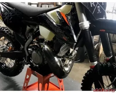 P3 Carbon Max Coverage Pipe Guard GasGas | Husqvarna | KTM 2020-2023 - 101071