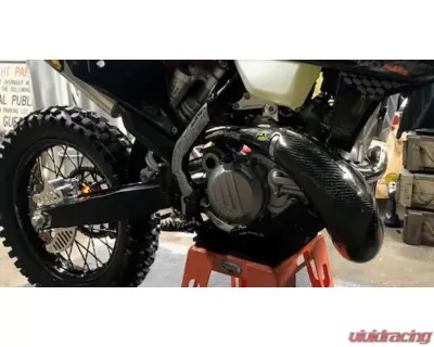 P3 Carbon Max Coverage Pipe Guard GasGas | Husqvarna | KTM 2020-2023 - 101071