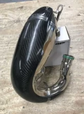 P3 Carbon Fiber Pipe Guard KTM 125 | 150 SX 2019-2022                                     - 103042 - Image 5