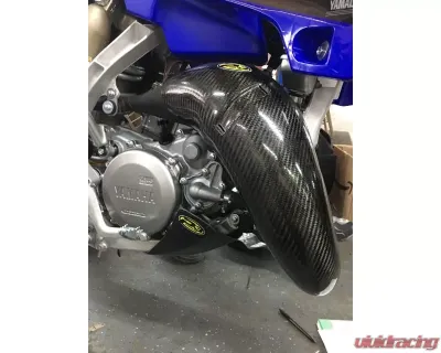 P3 Carbon Fiber Pipe Guard Yamaha YZ125 | YZ125X 2005-2024 107041 - 107041
