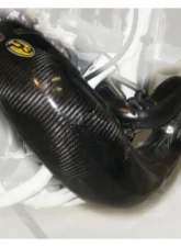 P3 Carbon Fiber Pipe Guard Yamaha YZ250 2002-2024                                     - 107061 - Image 2