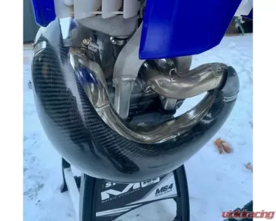 P3 Carbon Fiber Pipe Guard Yamaha YZ250 | YZ250X 2002-2024 - 107062-FMF