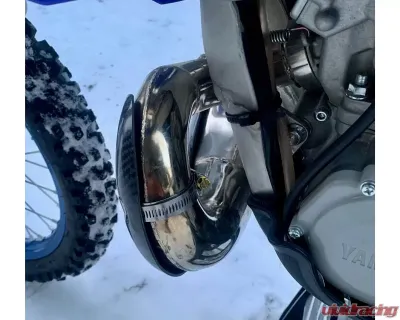 P3 Carbon Fiber Pipe Guard Yamaha YZ250 | YZ250X 2002-2024 - 107062-FMF