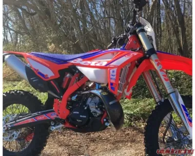 P3 Carbon Fiber Pipe Guard Beta 200 RR 2T 2019-2024 - 109064