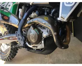 P3 Carbon Fiber Heat Shield KTM | Husqvarna FC | FS | FX 450 2018-2022