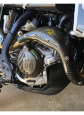 P3 Carbon Fiber Heat Shield KTM | Husqvarna FC | FS | FX 450 2018-2022                                     - 201077-19 - Image 2