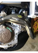 P3 Carbon Fiber Heat Shield KTM | Husqvarna FC | FS | FX 450 2018-2022                                     - 201077-19 - Image 2