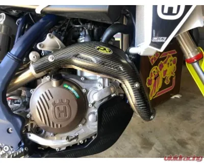 P3 Carbon Fiber Heat Shield KTM | Husqvarna FC | FS | FX 450 2018-2022 - 201077-19