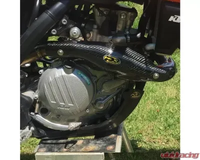 P3 Carbon Fiber Heat Shield Husqvarna | KTM 450 2016-2018 - 201078