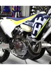 P3 Carbon Fiber Heat Shield Husqvarna FE | KTM 450 EXC-F | 500 EXC-F 2017-2019                                     - 201079 - Image 2