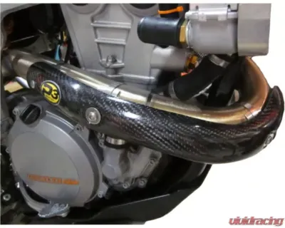 P3 Carbon Fiber Heat Shield KTM | Husqvarna 2011-2016 - 201091