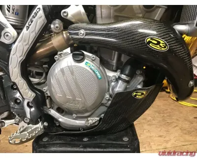 P3 Carbon Fiber Heat Shield Husqvarna FC | FX 350 2019-2022 - 201095-19-1