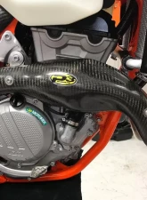 P3 Carbon Fiber Heat Shield Husqvarna FC | FX | KTM 350 SX-F | XC-F 2016-2018                                     - 201098 - Image 3