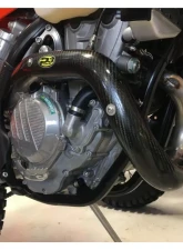 P3 Carbon Fiber Heat Shield Husqvarna FE 350 | KTM 350 EXC-F 2020-2023                                     - 201099 - Image 2