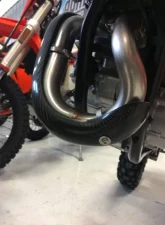 P3 Carbon Fiber Heat Shield Husqvarna FE 350 | KTM 350 EXC-F 2020-2023                                     - 201099 - Image 4