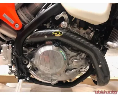 P3 Carbon Fiber Heat Shield KTM | Husqvarna FE 501 | 501S 2020-2023 - 201170
