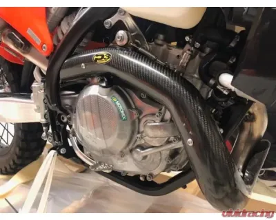 P3 Carbon Fiber Heat Shield KTM | Husqvarna FE 501 | 501S 2020-2023 - 201170