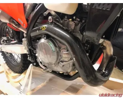 P3 Carbon Fiber Heat Shield KTM | Husqvarna FE 501 | 501S 2020-2023 - 201170