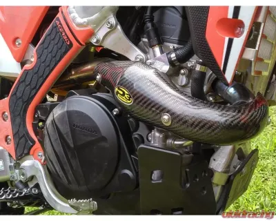 P3 Carbon Heat Shield FMF Megabomb Honda CRF450L | CRF450X 2019-2023 - 205077