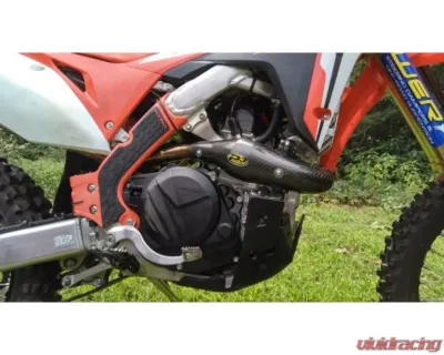 P3 Carbon Heat Shield FMF Megabomb Honda CRF450L | CRF450X 2019-2023 - 205077