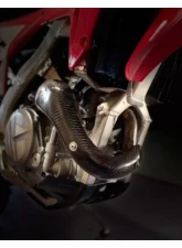 P3 Carbon Heat Shield STK Pipe Honda CRF450R | CRF450RX 2021-202417-2020                                     - 205078 - Image 2
