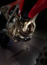 P3 Carbon Heat Shield STK Pipe Honda CRF450R | CRF450RX 2021-202417-2020                                     - 205078 - Image 3