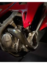 P3 Carbon Heat Shield STK Pipe Honda CRF450R | CRF450RX 2021-202417-2020                                     - 205078 - Image 4