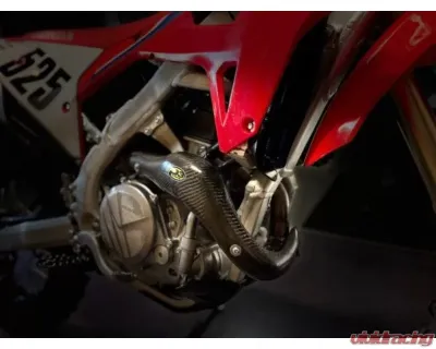 P3 Carbon Heat Shield STK Pipe Honda CRF450R | CRF450RX 2021-202417-2020 - 205078