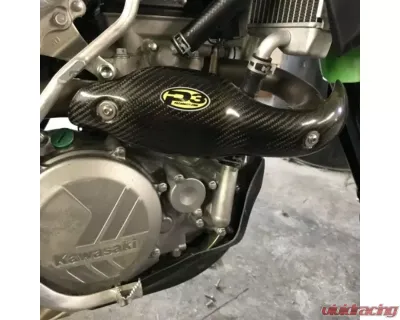 P3 Carbon Fiber Heat Shield Kawasaki KX450F 2016-2018 - 206073