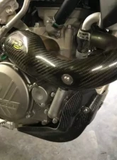 P3 Carbon Fiber Heat Shield Kawasaki KX450F 2016-2018                                     - 206073 - Image 2