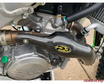 P3 Carbon Fiber Heat Shield Kawasaki KX450F 2019-2023 - 206074