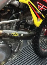 P3 Carbon Fiber Heat Shield Suzuki RM-Z450 2008-2024                                     - 208071 - Image 3