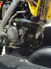 P3 Carbon Fiber Heat Shield Suzuki RM-Z450 2008-2024                                     - 208071 - Image 3