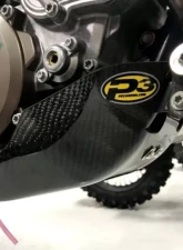 P3 Carbon Fiber Skid Plate Husqvarna TC 85 | KTM 85 SX 2018-2024                                     - 301031 - Image 5