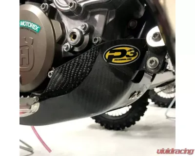 P3 Carbon Fiber Skid Plate Husqvarna TC 85 | KTM 85 SX 2018-2024 - 301031